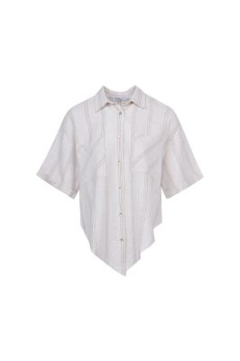 شومیز آستین کوتاه کنفی