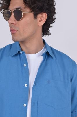 پیراهن آستین کوتاه یقه دار