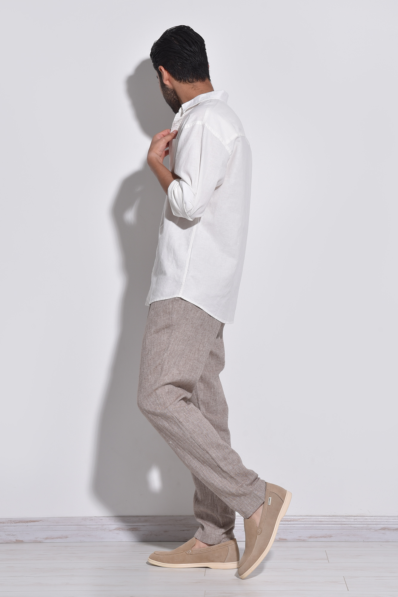 شلوار پارچه ای لینن