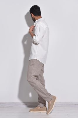 شلوار پارچه ای لینن