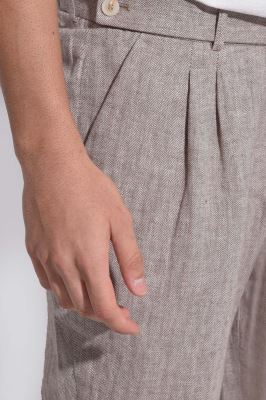 شلوار پارچه ای لینن