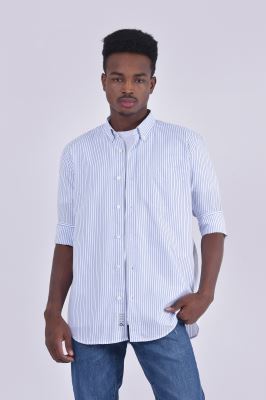 پیراهن آستین بلند راه راه