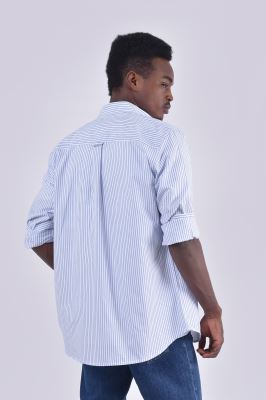 پیراهن آستین بلند راه راه