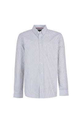 پیراهن آستین بلند راه راه