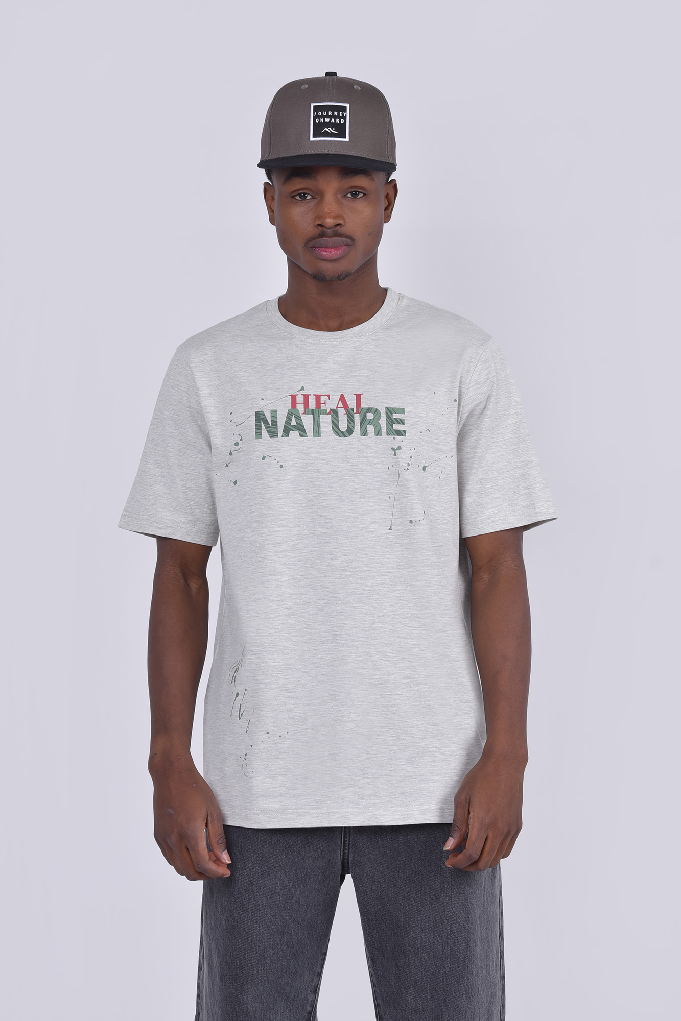 تیشرت آستین کوتاه چاپی