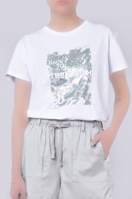 تیشرت آستین کوتاه چاپی