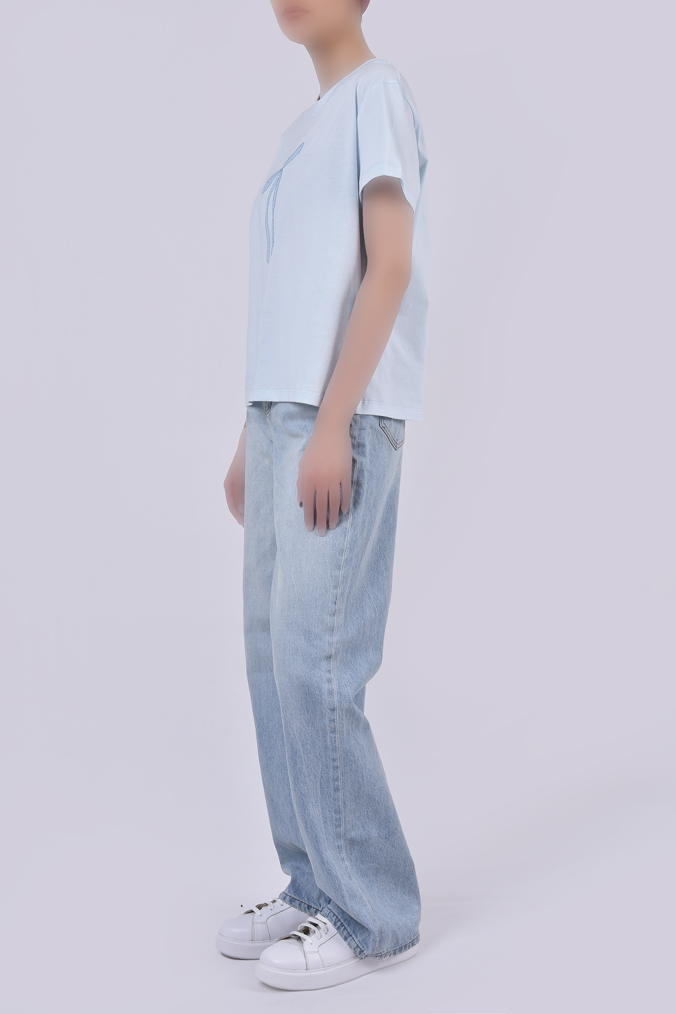 تیشرت آستین کوتاه گلدوزی