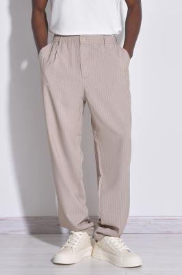 شلوار پارچه ای راه راه