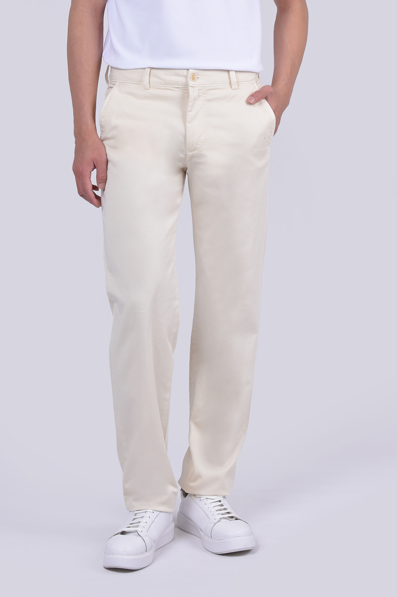 شلوار کتان ساده