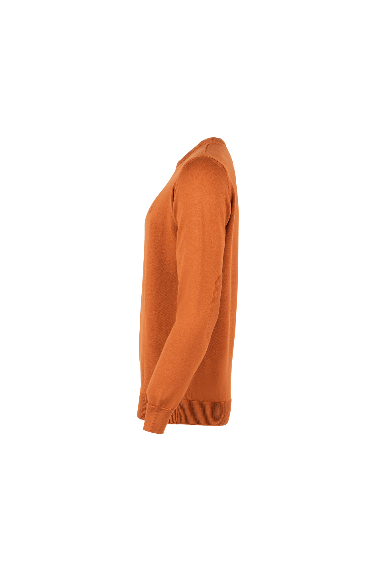 بافت یقه گرد ساده