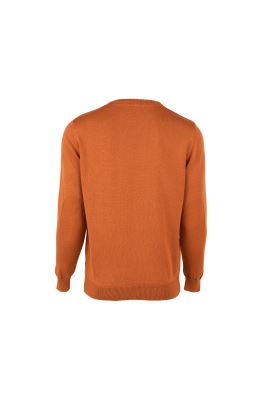 بافت یقه گرد ساده