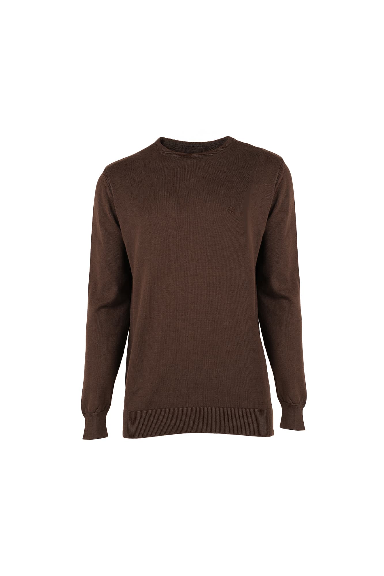 بافت یقه گرد ساده