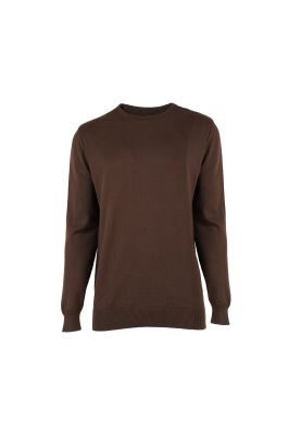 بافت یقه گرد ساده