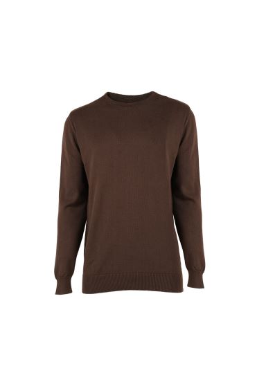 بافت یقه گرد ساده