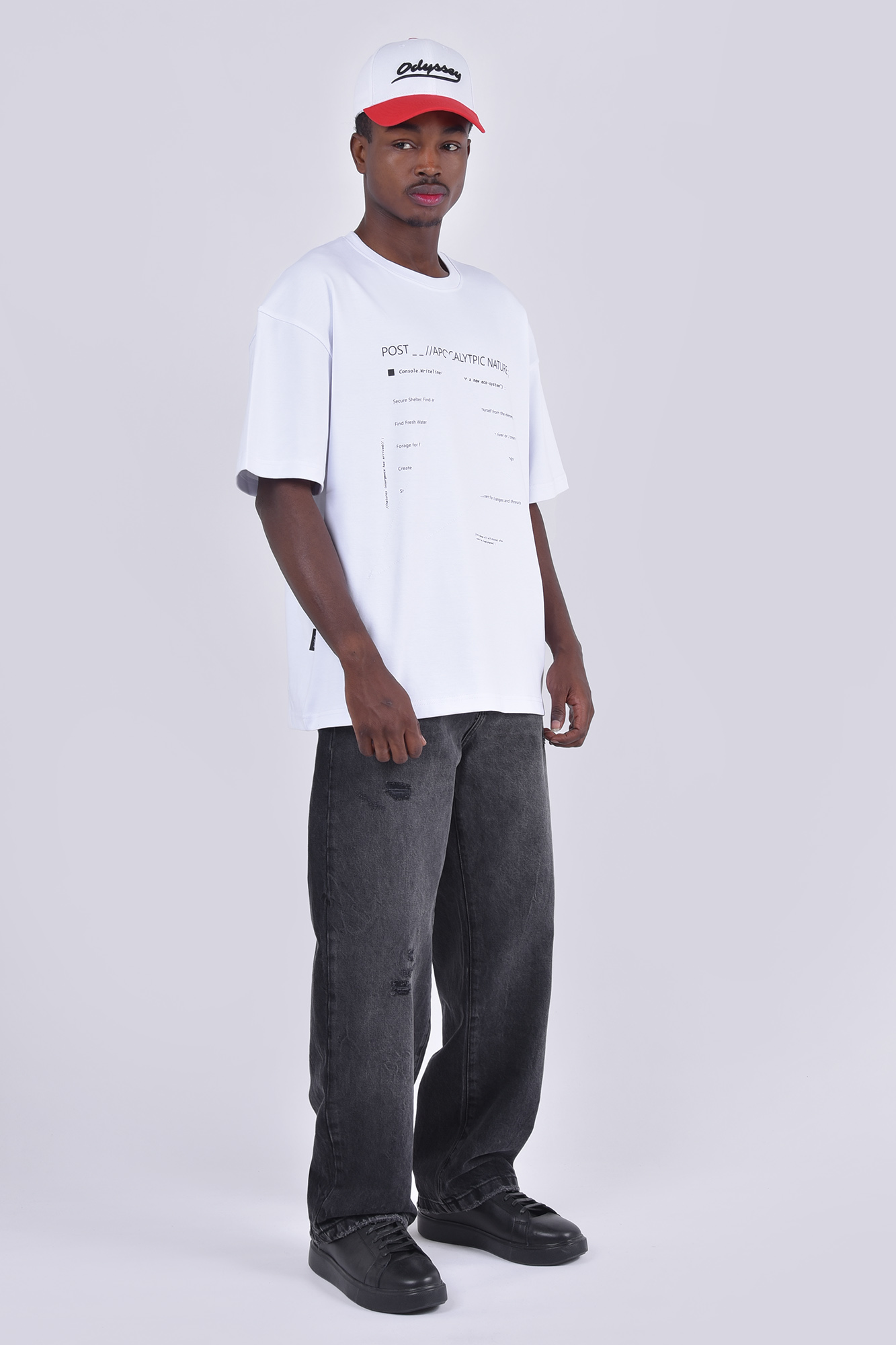 تیشرت آستین کوتاه چاپی