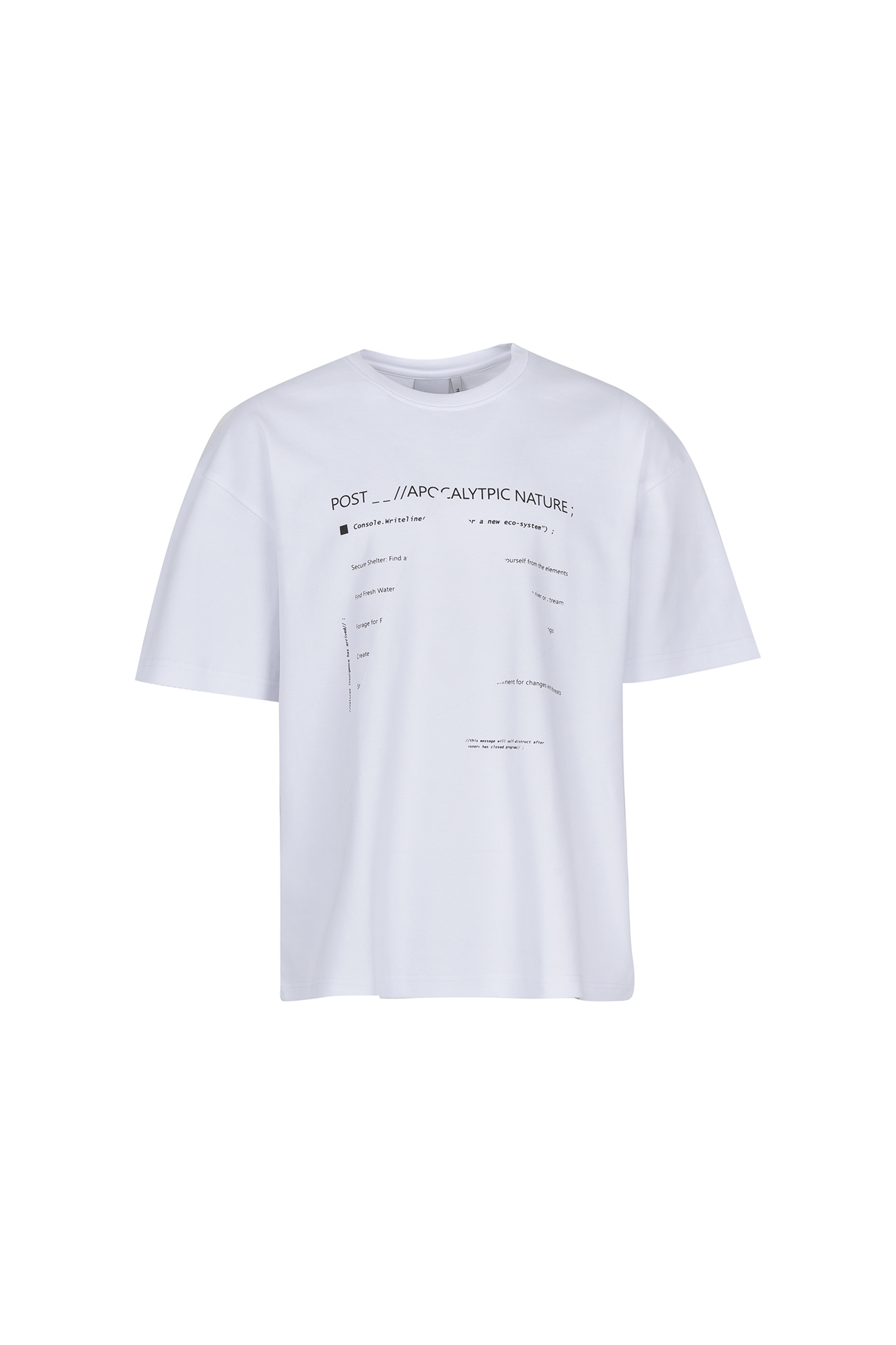 تیشرت آستین کوتاه چاپی