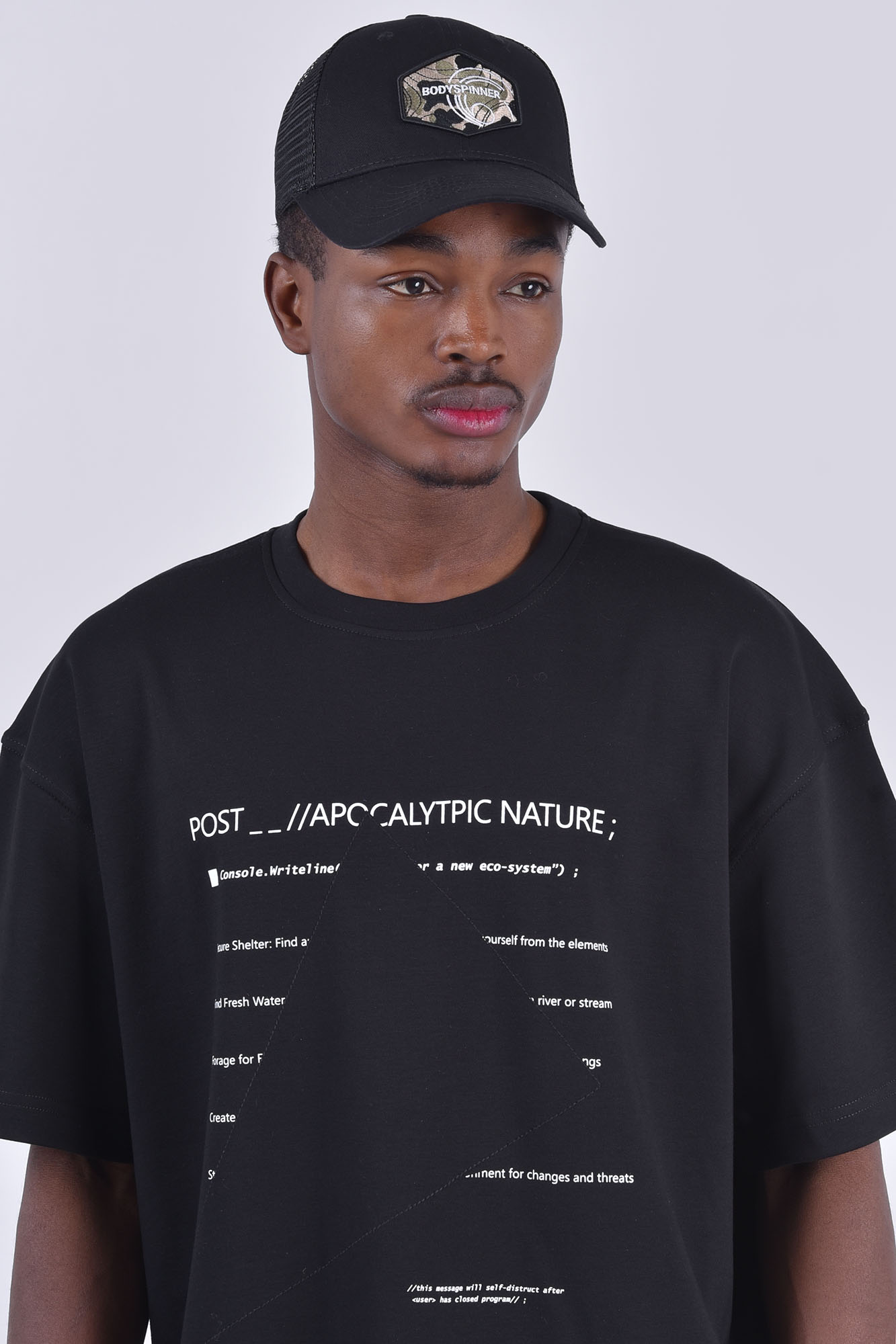 تیشرت آستین کوتاه چاپی