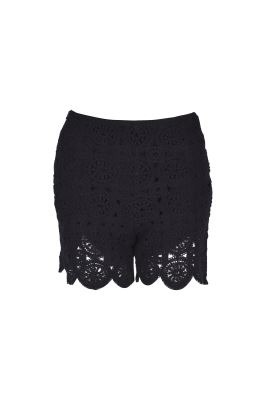 شلوارک پارچه ای گیپور