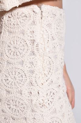 شلوارک پارچه ای گیپور