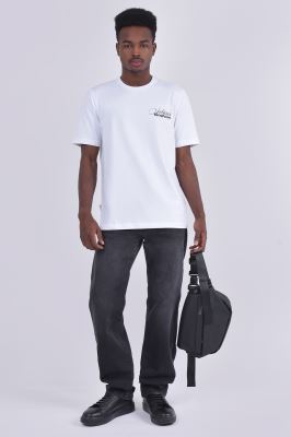 تیشرت آستین کوتاه چاپی