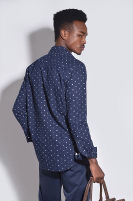 پیراهن آستین بلند طرحدار