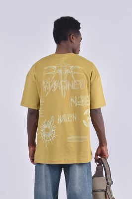 تیشرت آستین کوتاه چاپ و گلدوزی