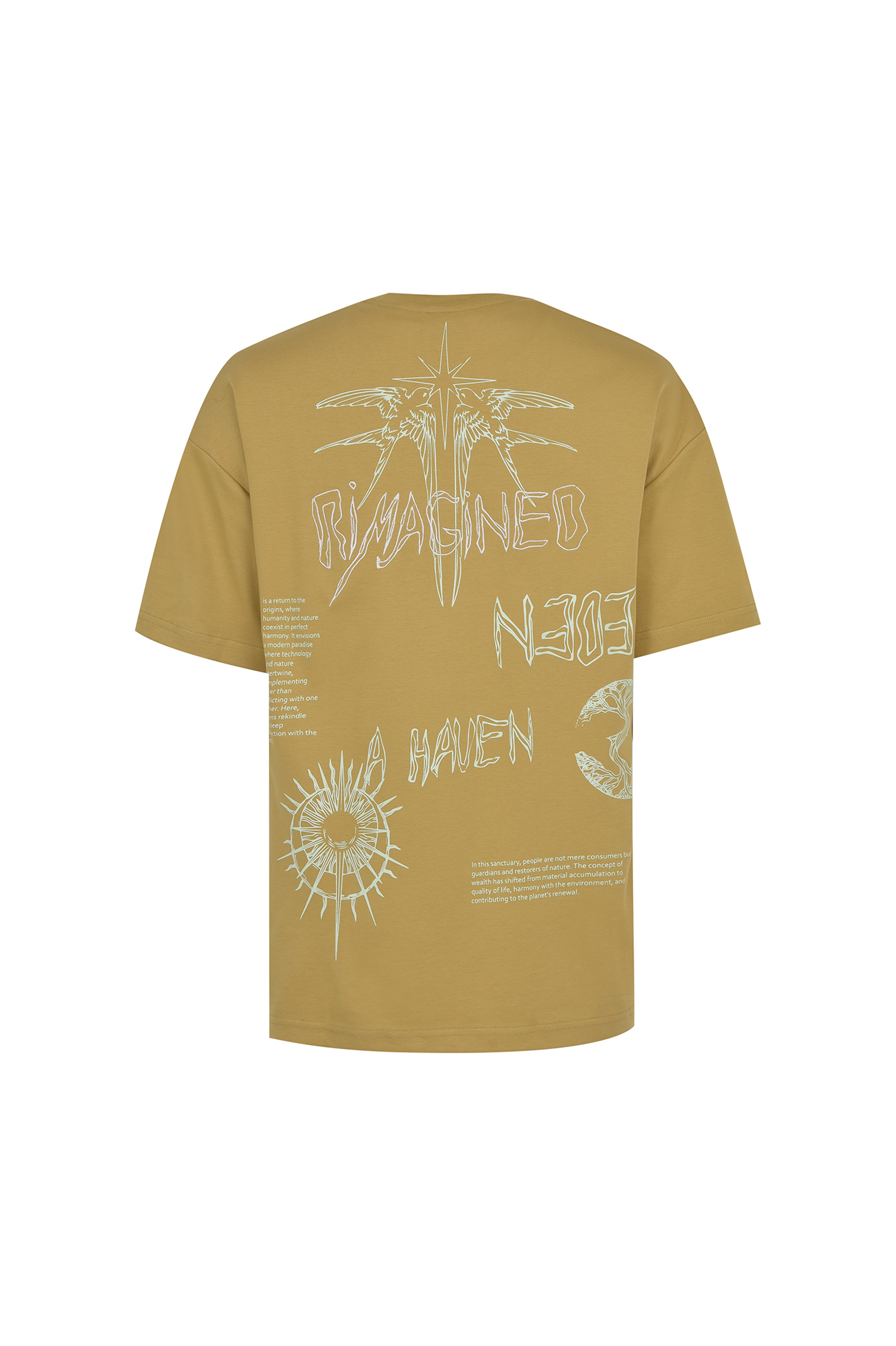 تیشرت آستین کوتاه چاپ و گلدوزی