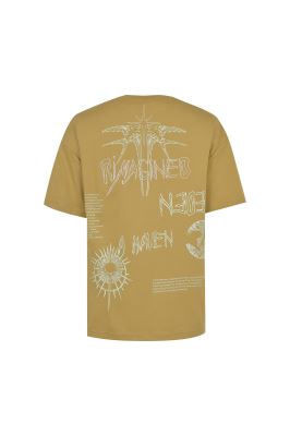 تیشرت آستین کوتاه چاپ و گلدوزی