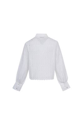 شومیز آستین بلند خامه دوزی