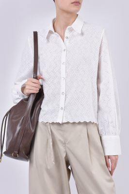 شومیز آستین بلند خامه دوزی