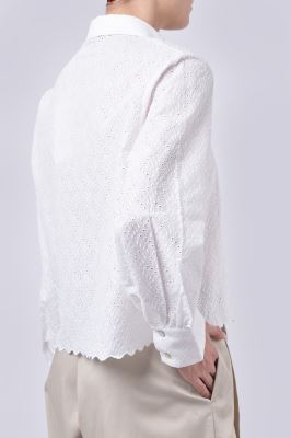 شومیز آستین بلند خامه دوزی