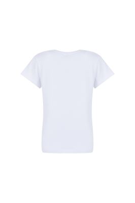 تیشرت آستین کوتاه چاپ و گلدوزی