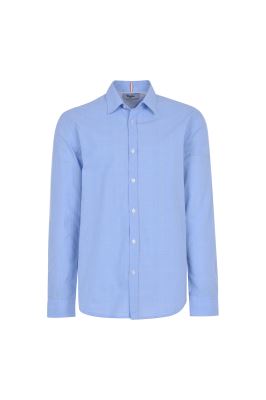 پیراهن آستین بلند چهارخانه