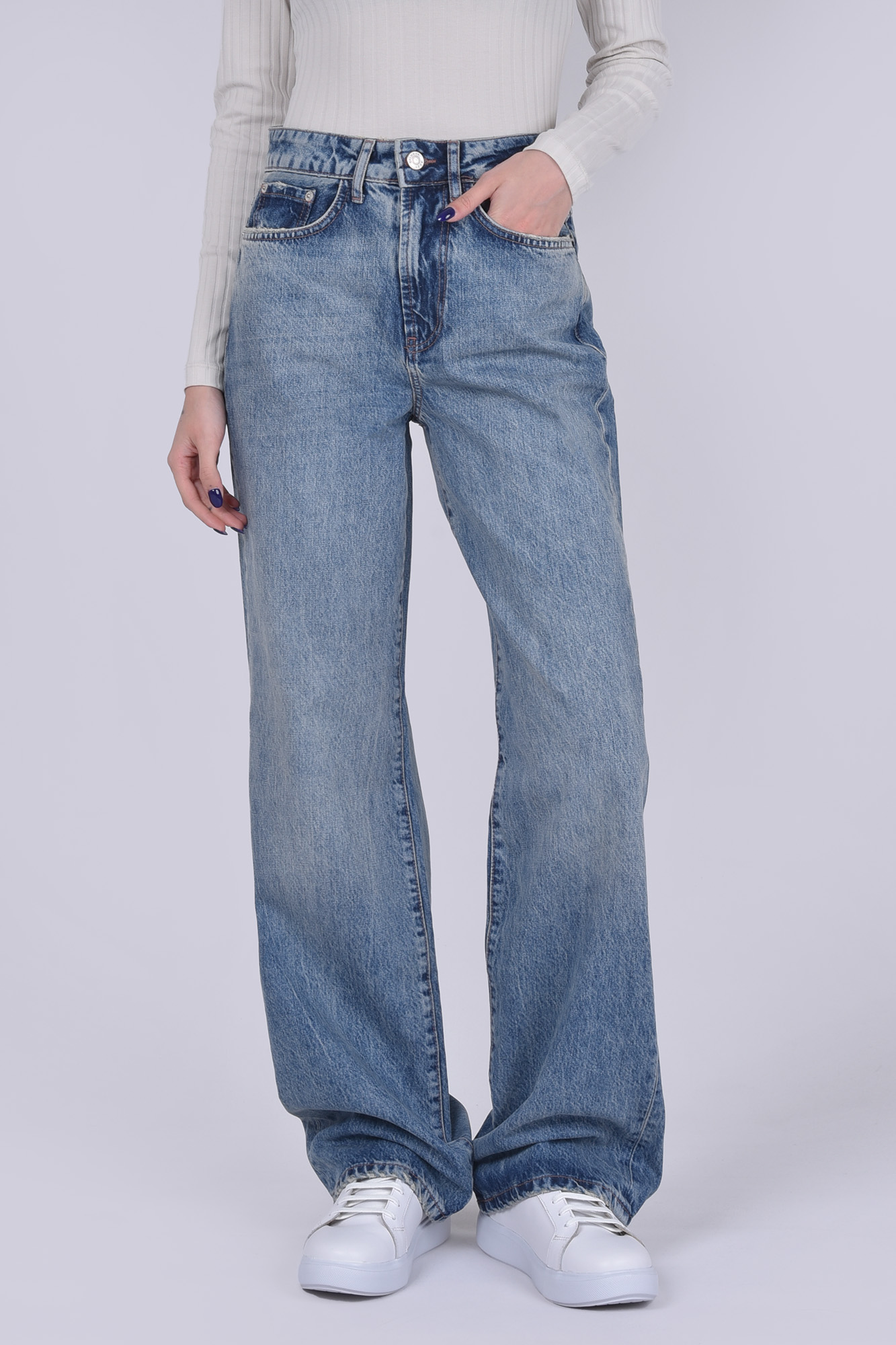 شلوار جین واید