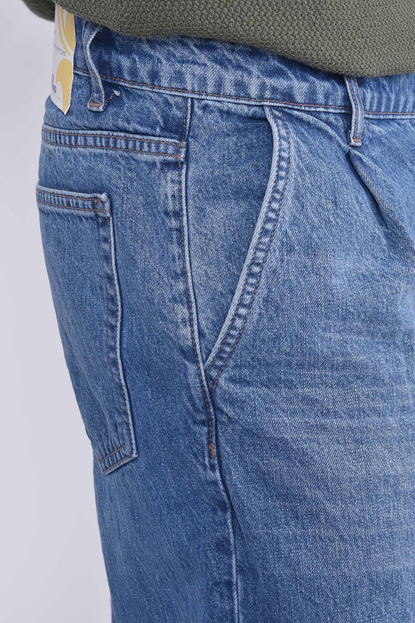 شلوار جین پلیتد