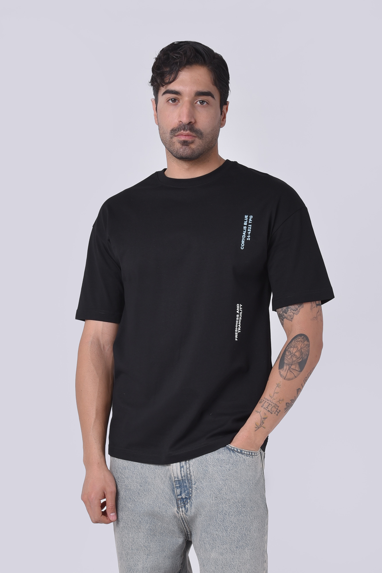 تیشرت آستین کوتاه چاپی