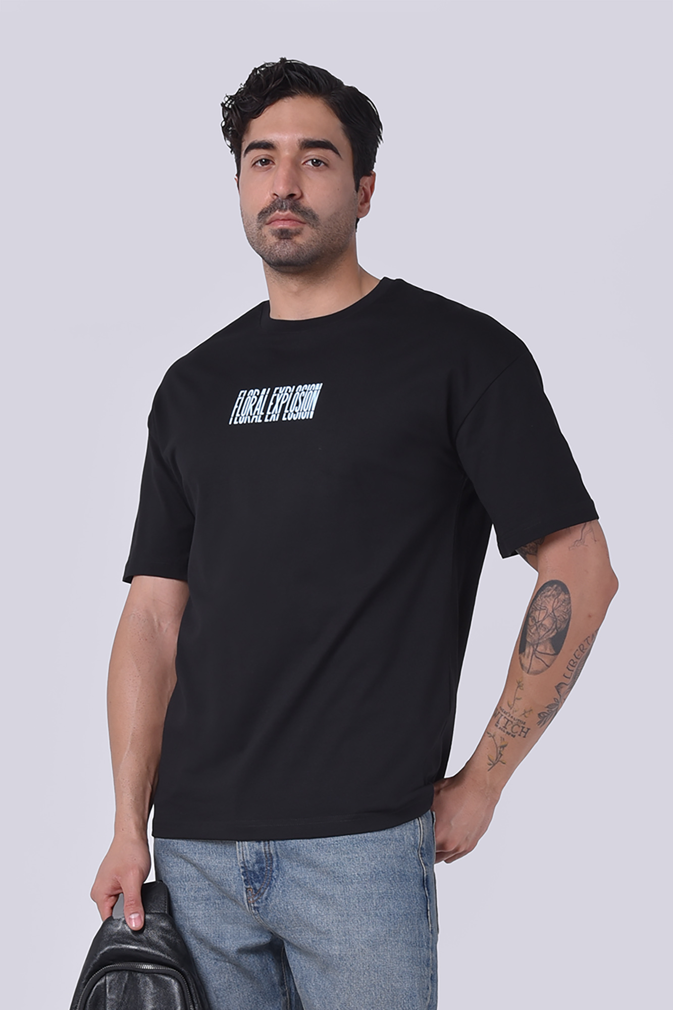 تیشرت آستین کوتاه چاپی