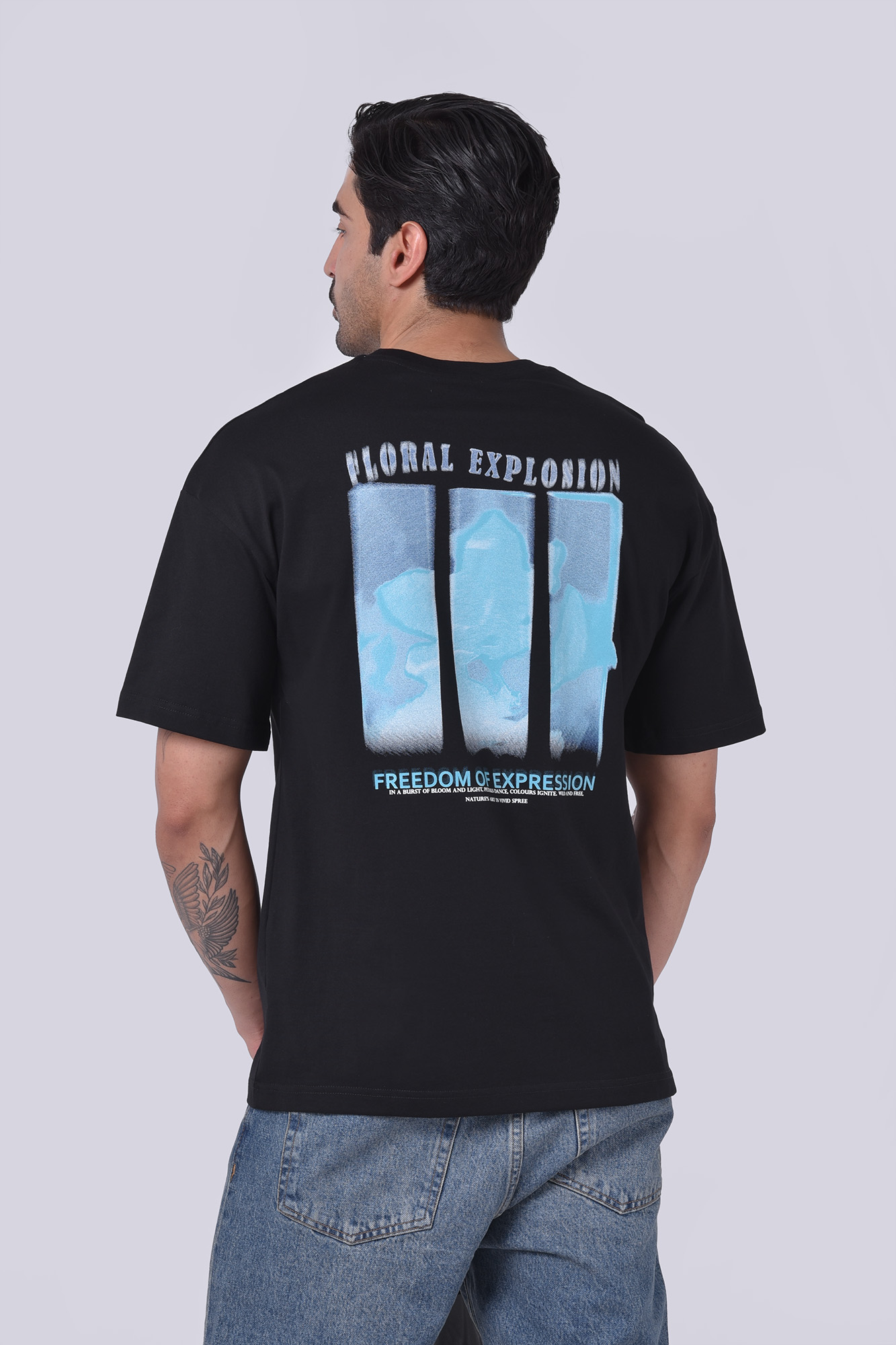 تیشرت آستین کوتاه چاپی