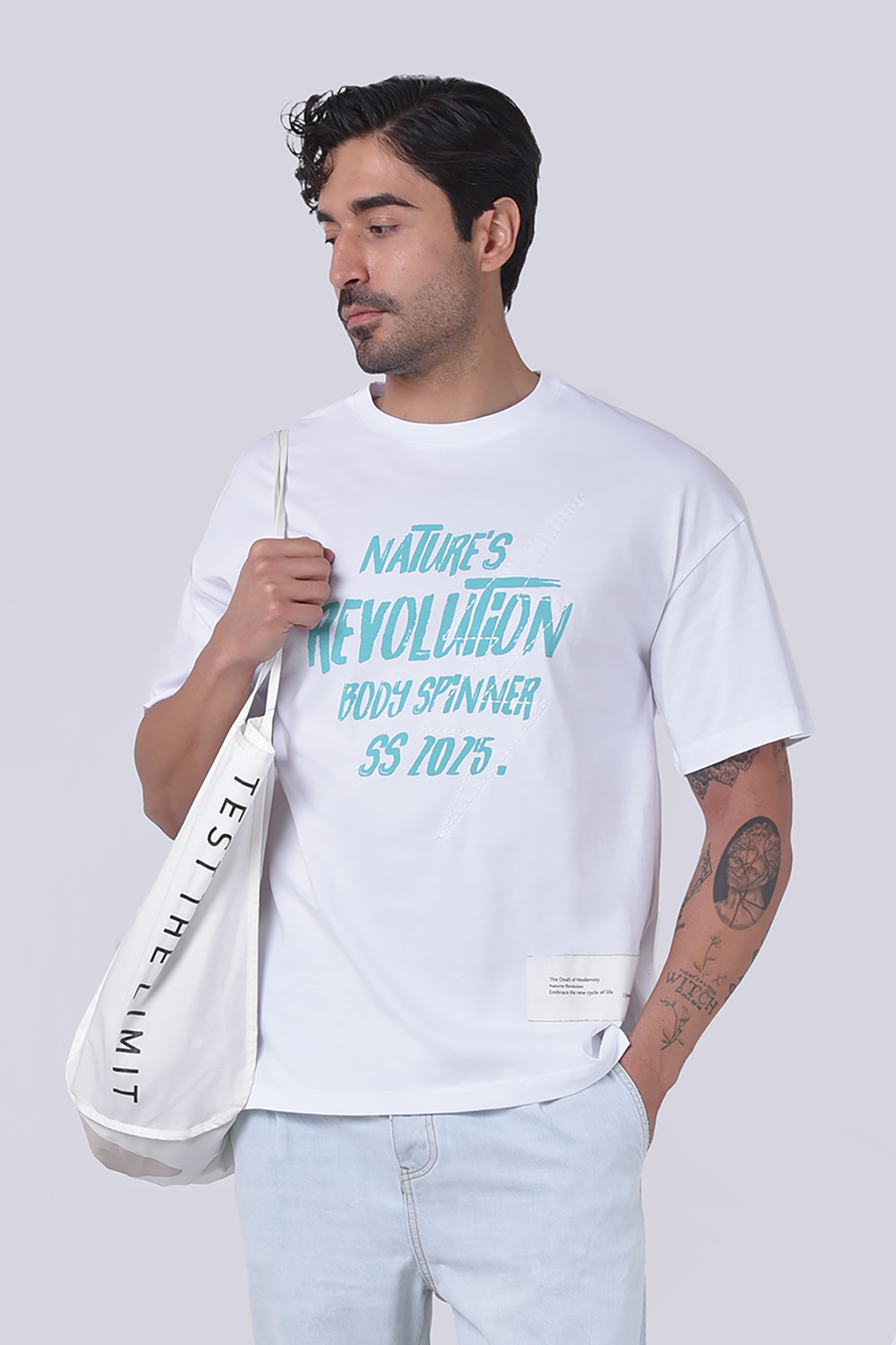 تیشرت آستین کوتاه چاپی