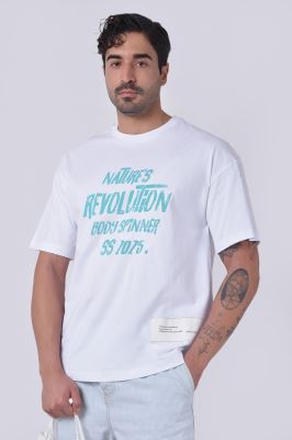 تیشرت آستین کوتاه چاپی