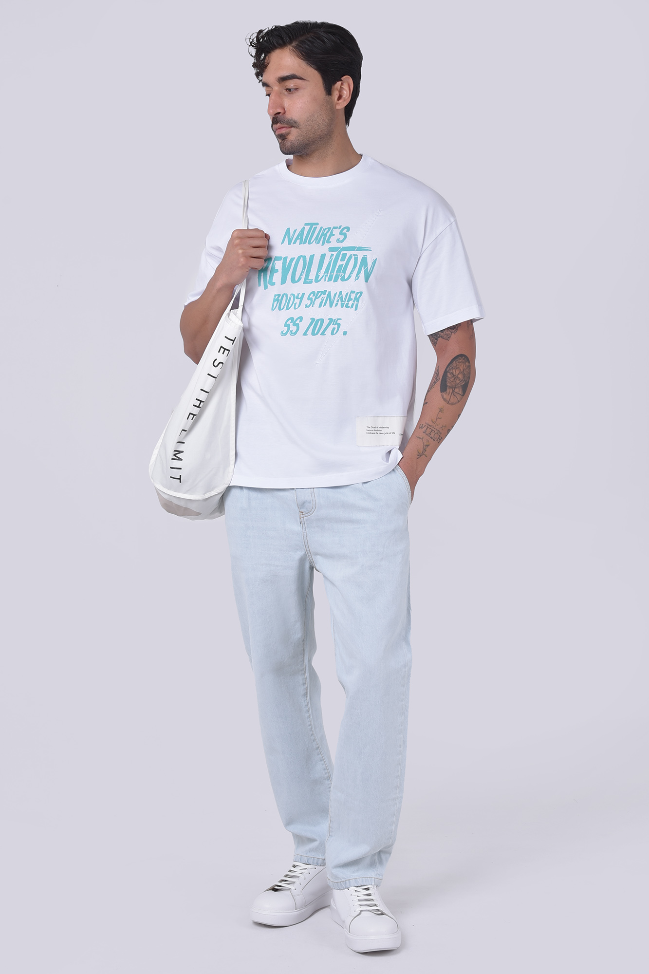 تیشرت آستین کوتاه چاپی