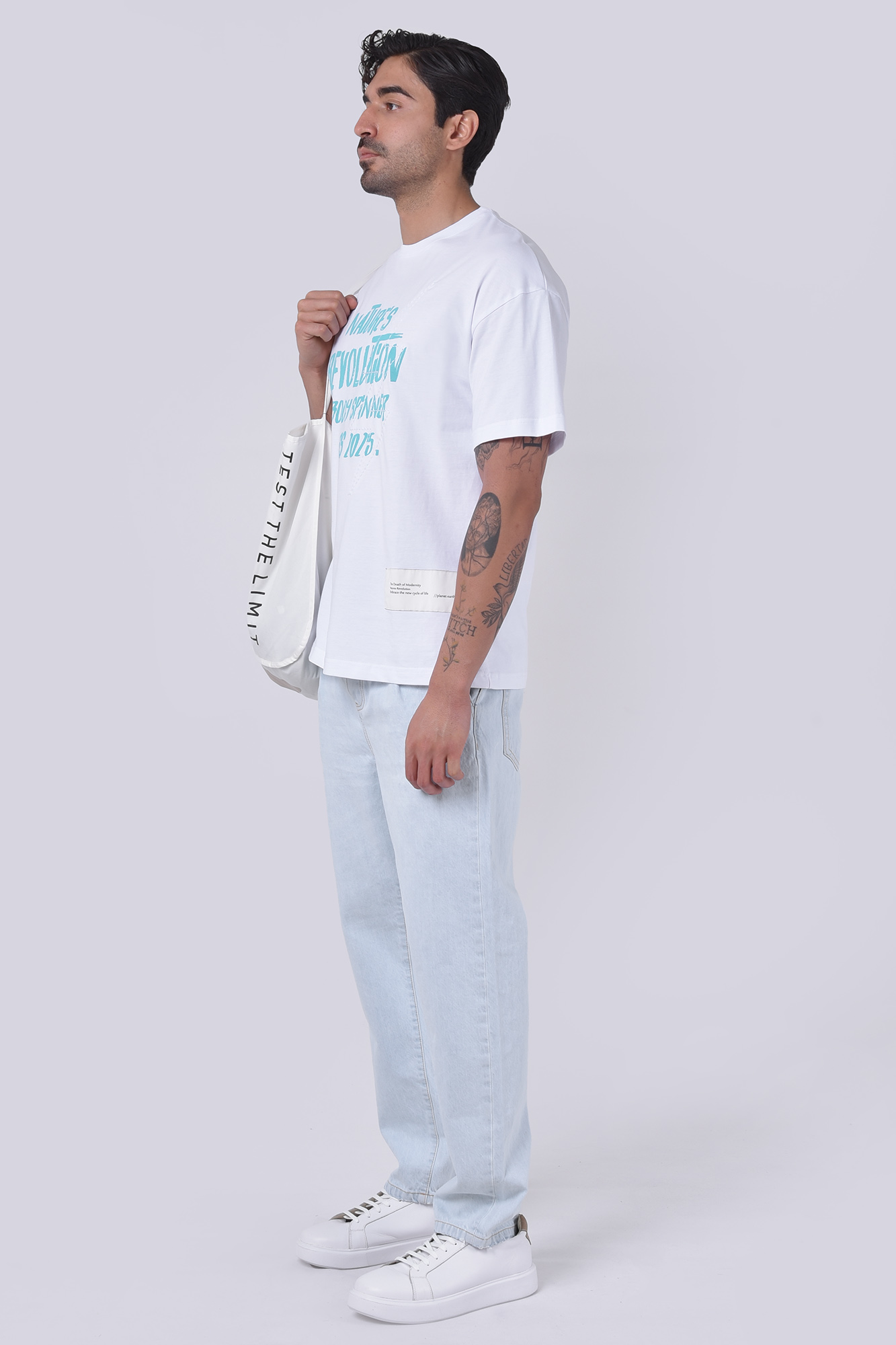 تیشرت آستین کوتاه چاپی