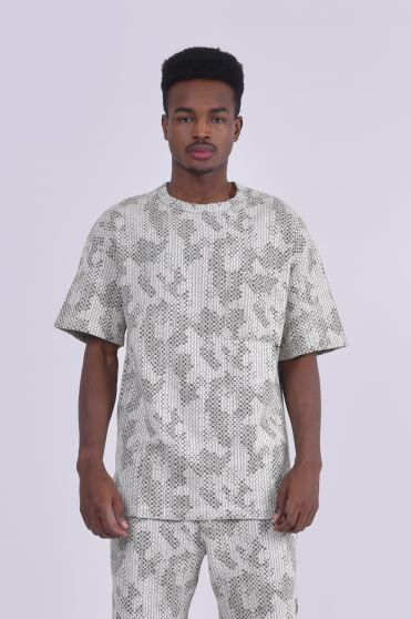 تیشرت آستین کوتاه طرحدار