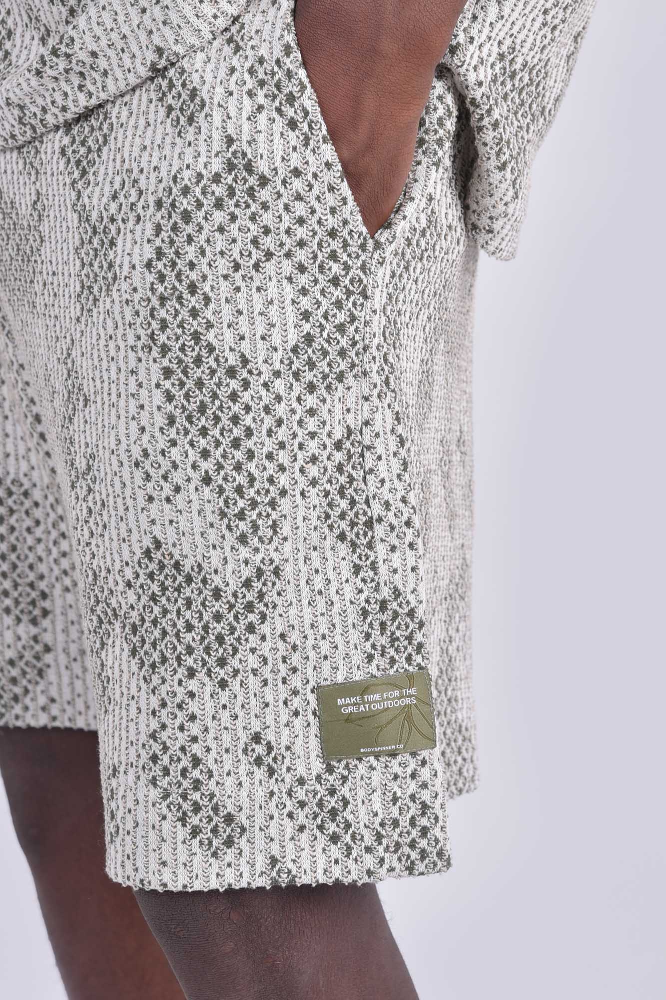 شلوارک تریکو طرحدار