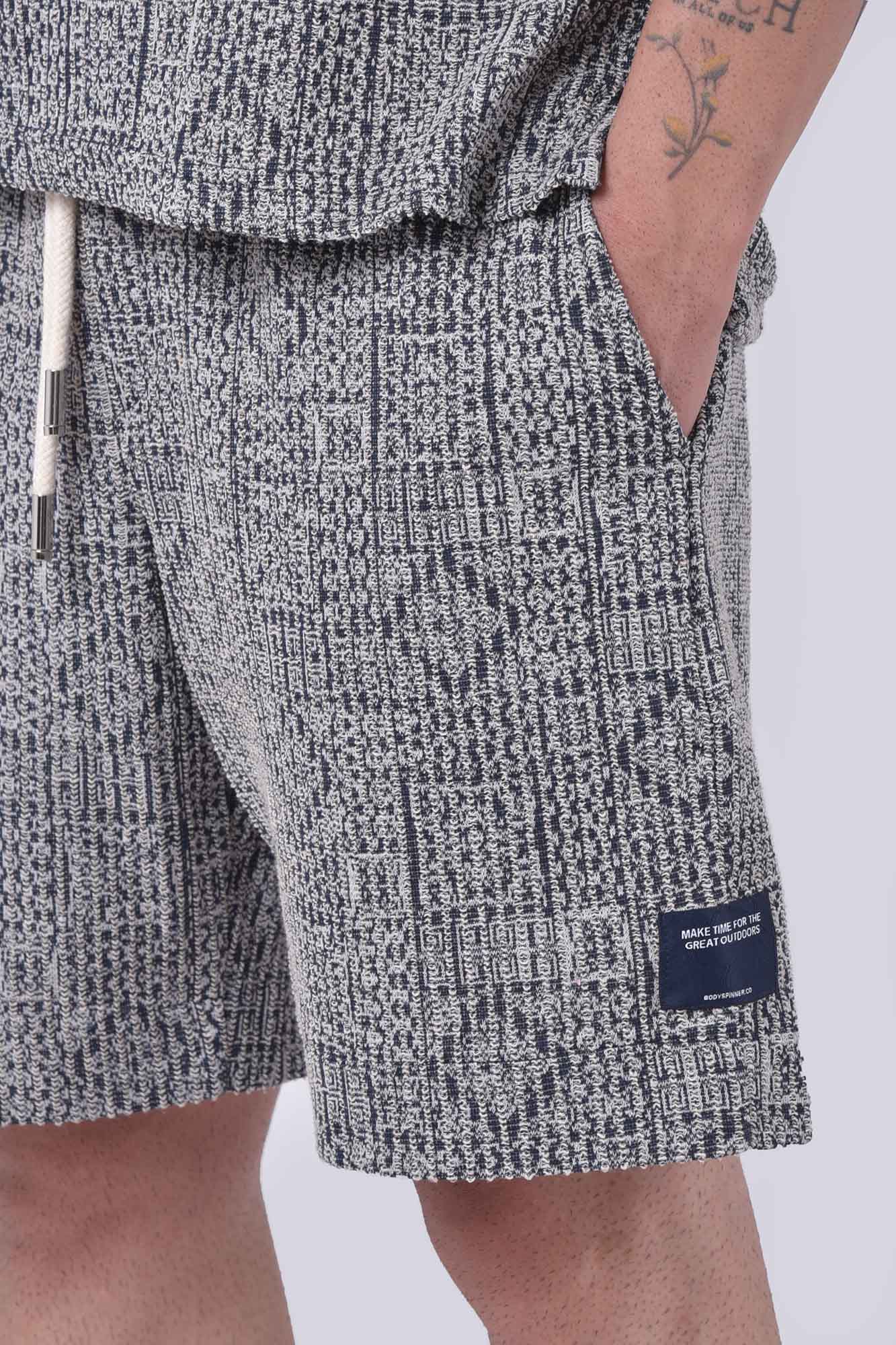 شلوارک تریکو طرحدار