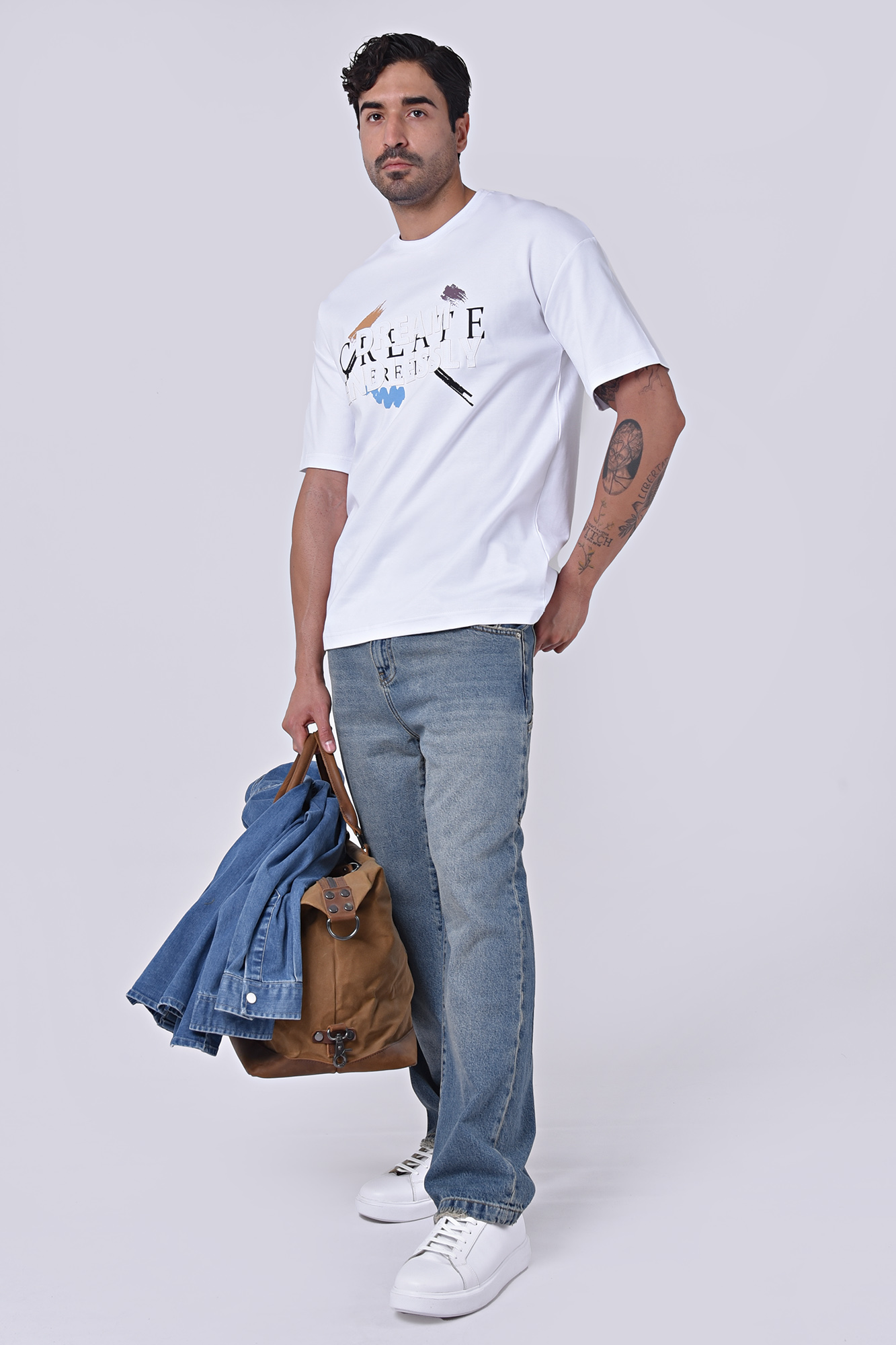 تیشرت آستین کوتاه چاپی