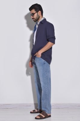 پیراهن آستین بلند راه راه