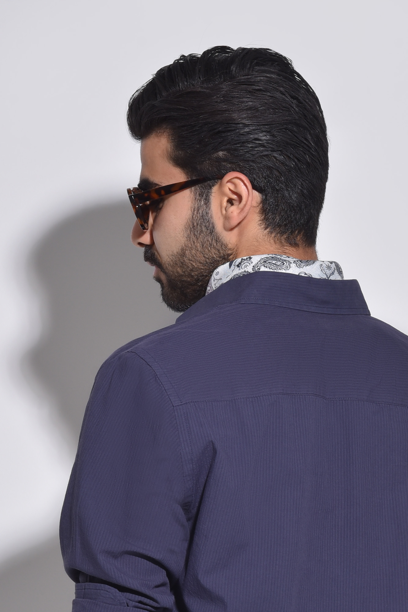 پیراهن آستین بلند راه راه