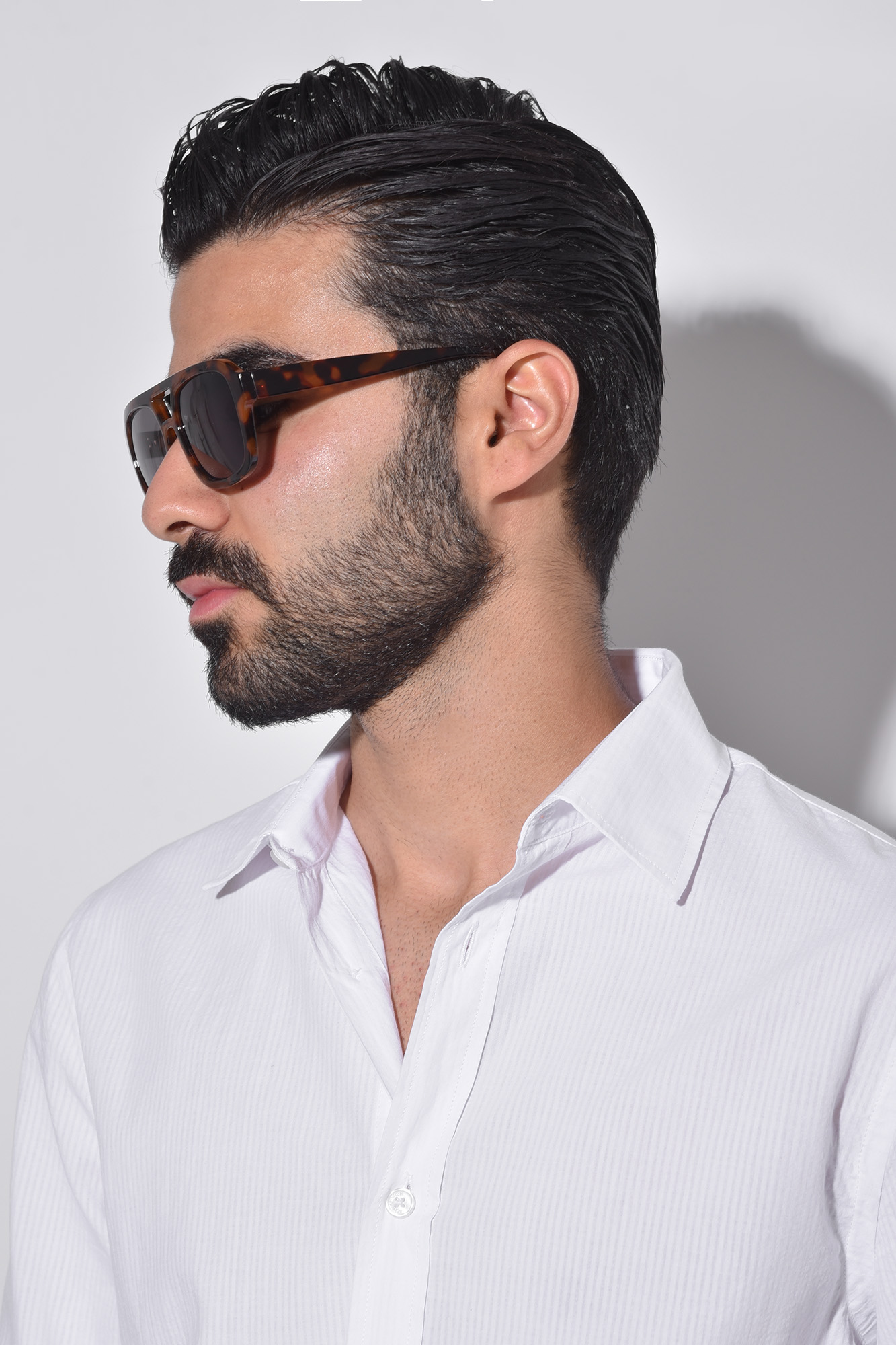 پیراهن آستین بلند راه راه