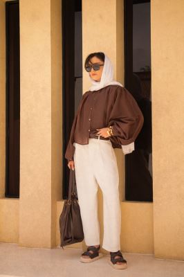 شومیز آستین بلند ساده